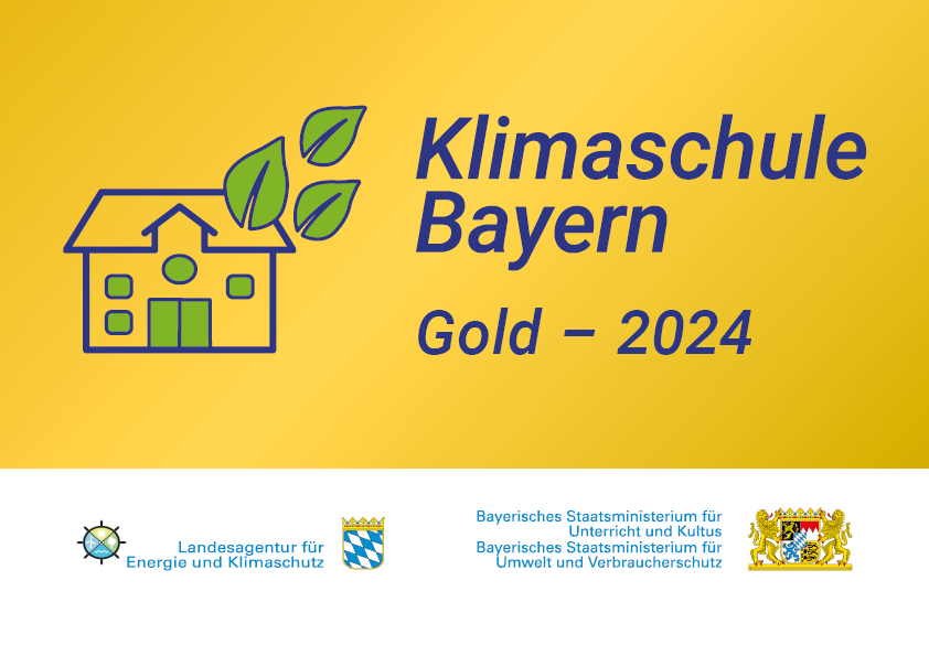 Klimaschule Bayern Gold 2024