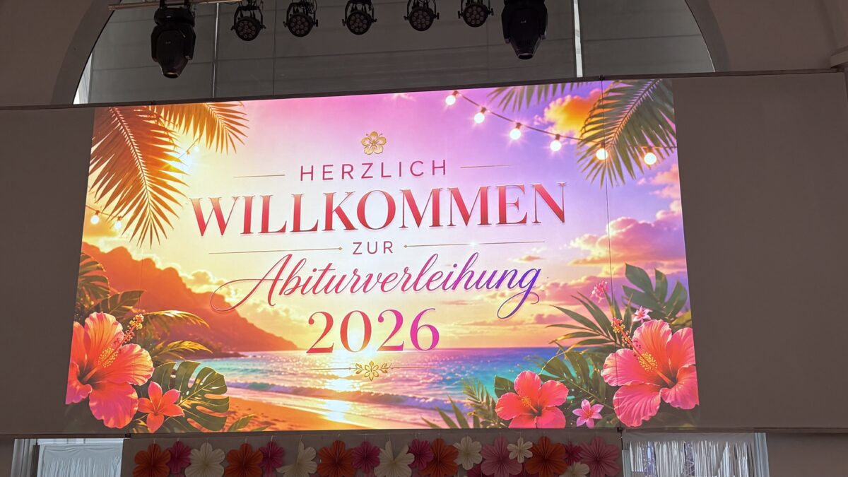 Abiturzeugnisverleihung 2026